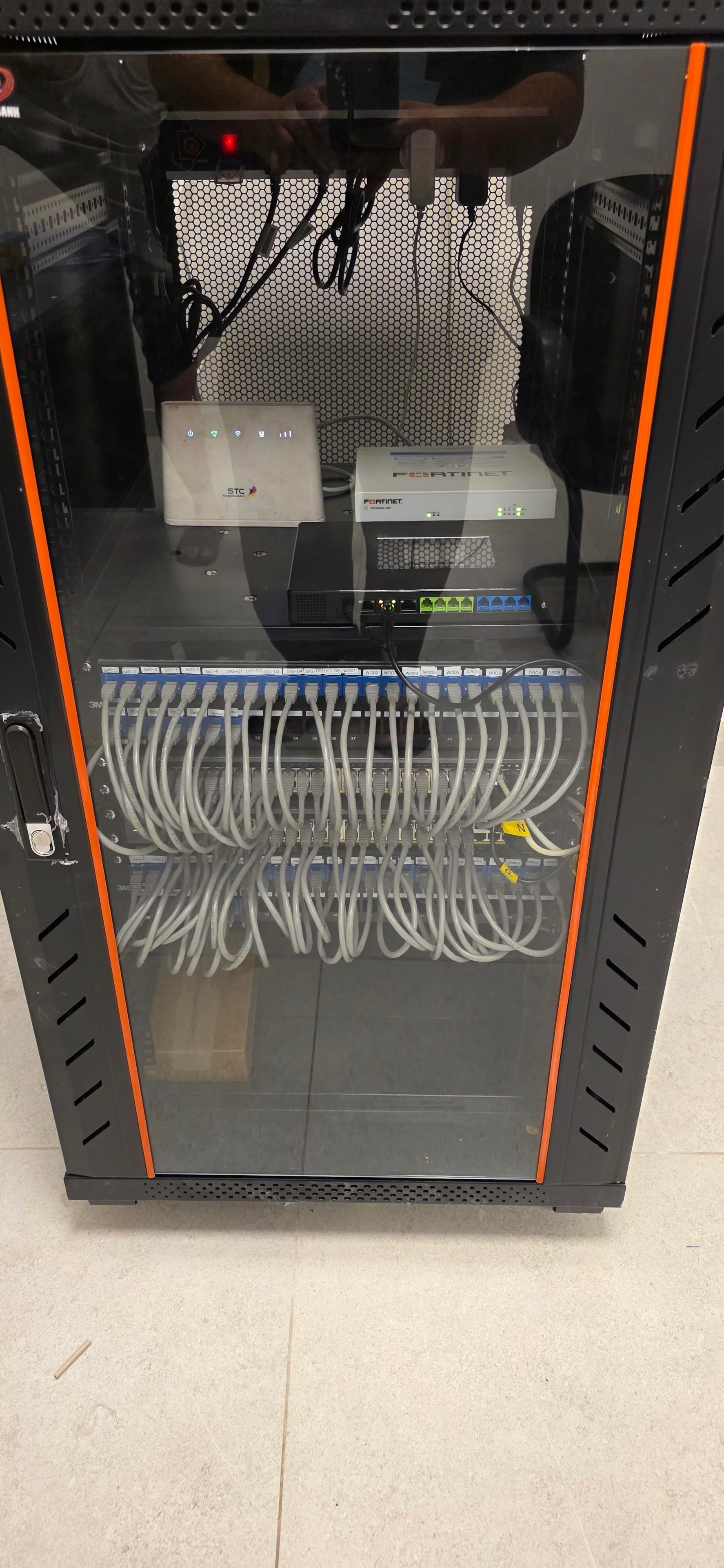 rack Fortinet + STC